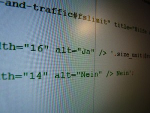 List of HTML code