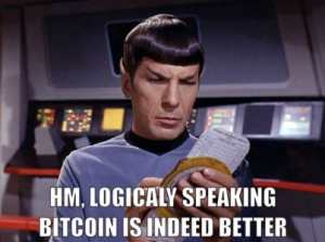 Dr. Spock on Bitcoin
